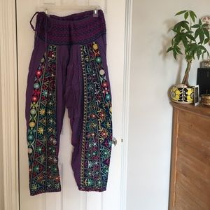 Handmade harem pants